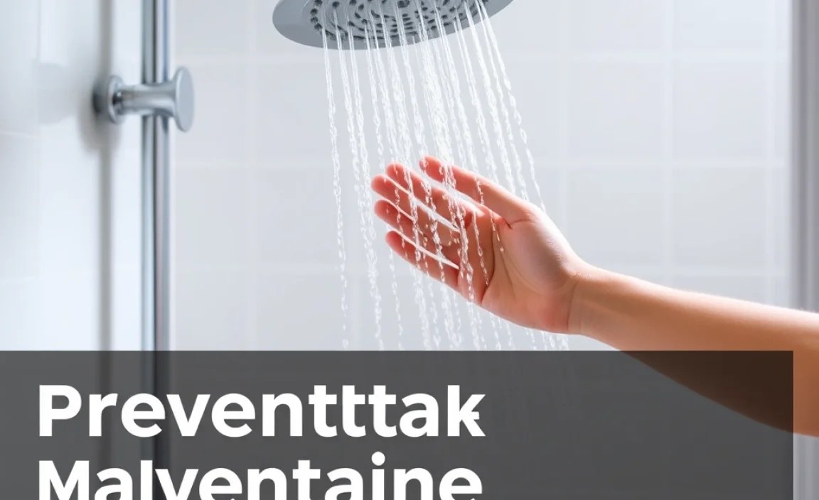 Preventative Maintenance for a Happy Shower