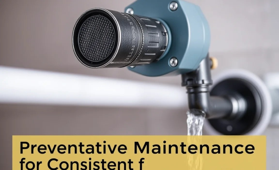 Preventative Maintenance for Consistent Water Pressure
