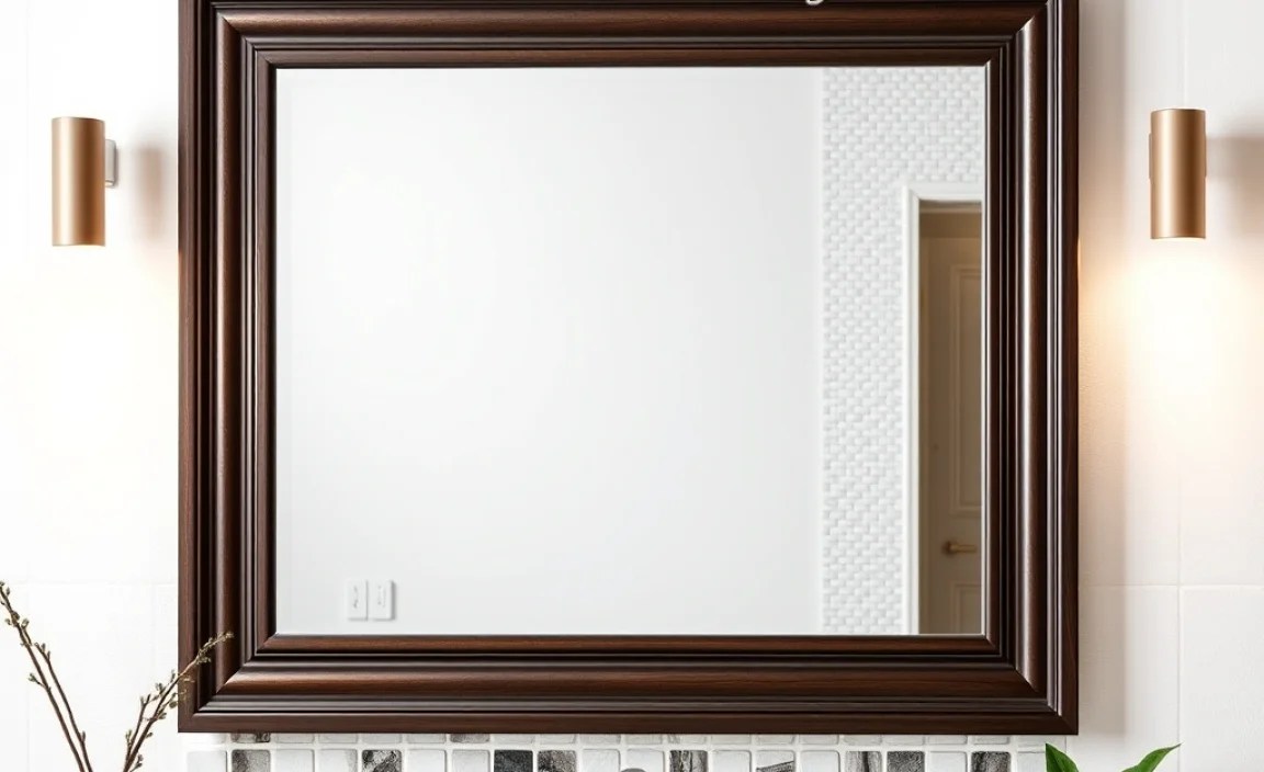 Project Idea 2: The Glamorous Mosaic Tile Mirror