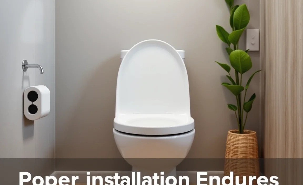 Proper Installation Ensures Toilet Function