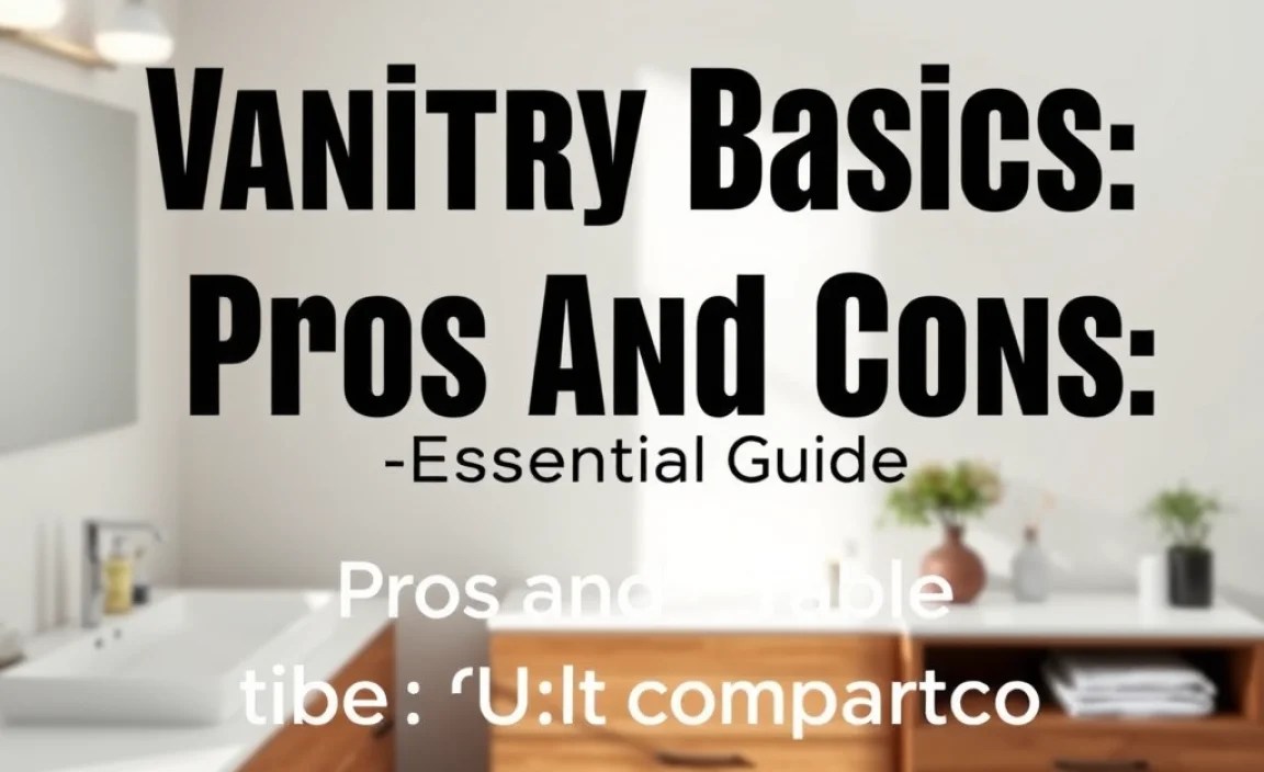 Pros and Cons Table: A Quick Comparison