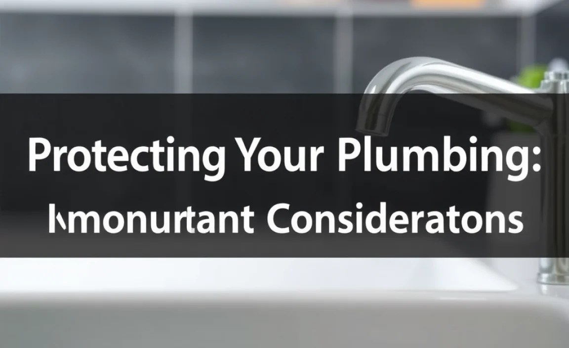 Protecting Your Plumbing: Important Considerations