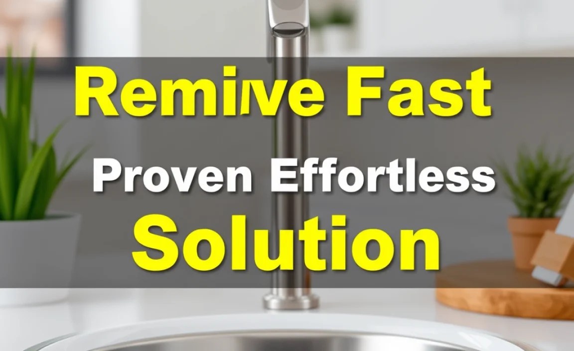 Remove Drain Fast: Proven Effortless Solution
