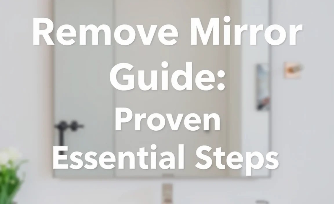 Remove Mirror Guide: Proven Essential Steps