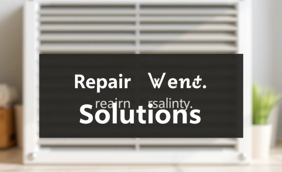 Repair Vent Cheap: Affordable Solutions