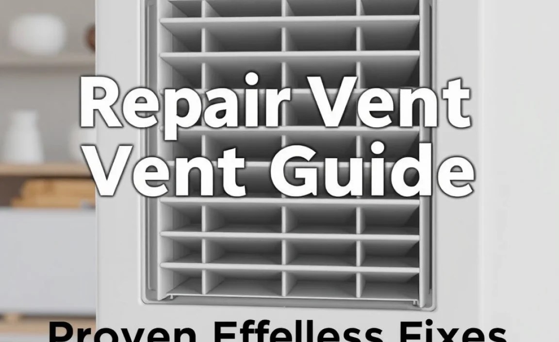 Repair Vent Guide: Proven Effortless Fixes