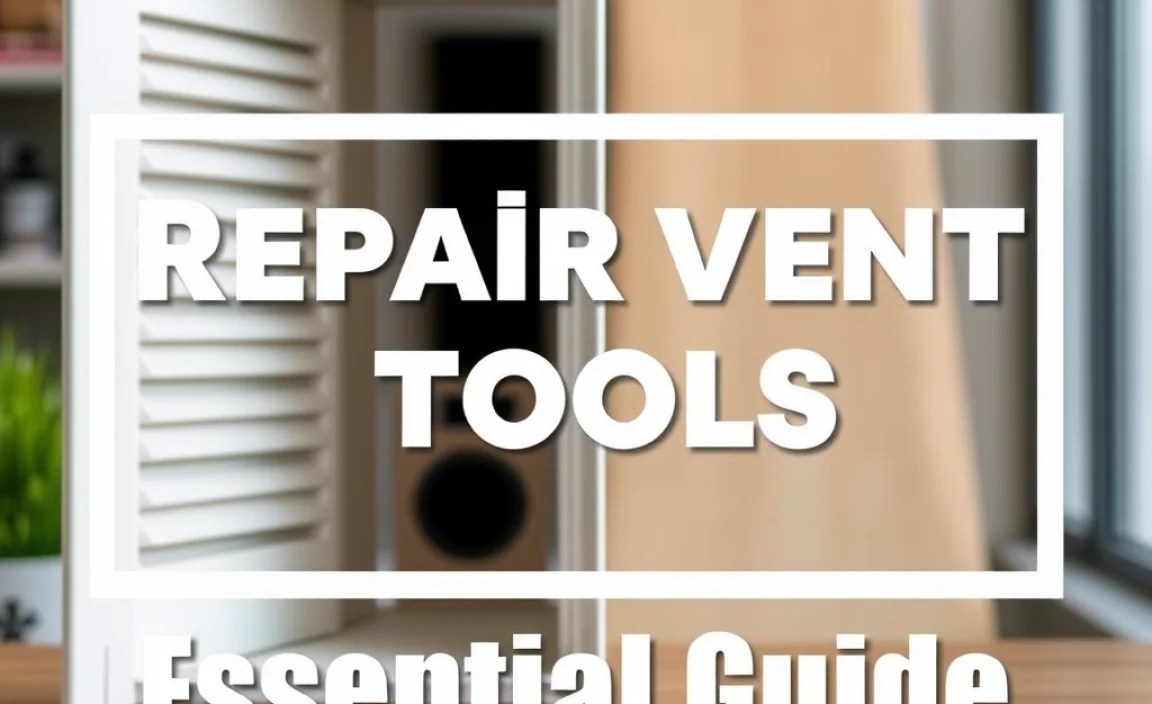 Repair Vent Tools: Essential Guide
