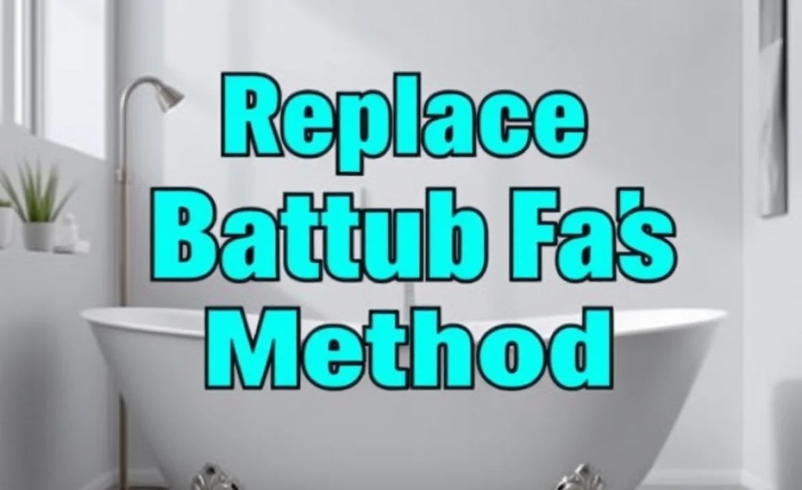 Replace Bathtub Fast: Proven Effortless Method