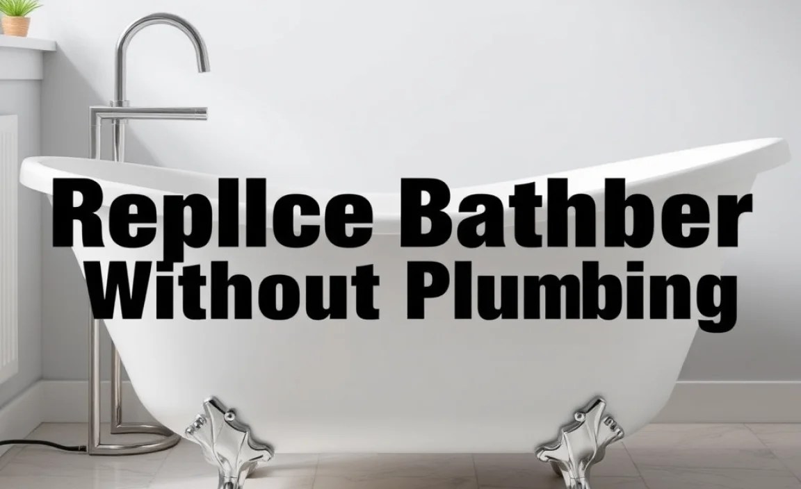 Replace Bathtub Without Plumber: Genius, Effortless Guide
