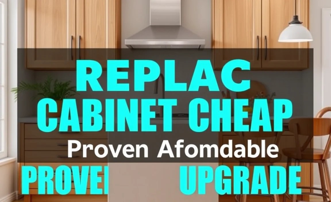 Replace Cabinet Cheap: Proven Affordable Upgrade