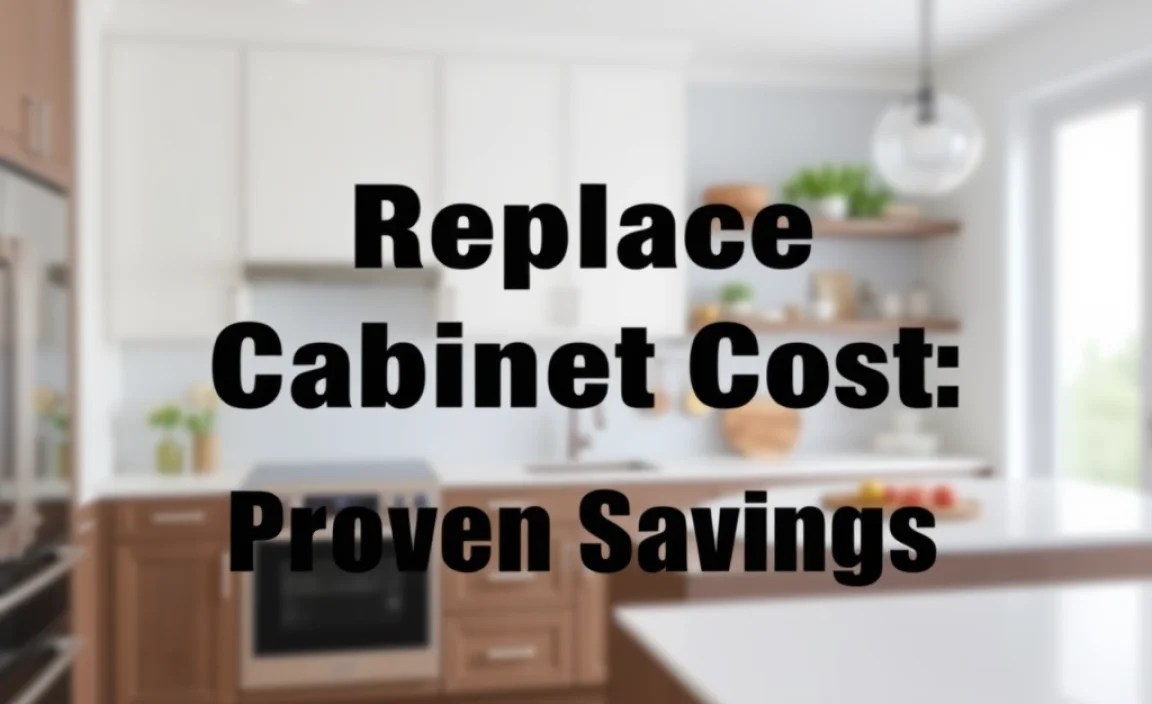 Replace Cabinet Cost: Proven Savings