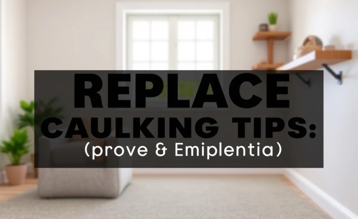 Replace Caulking Tips: Proven & Essential