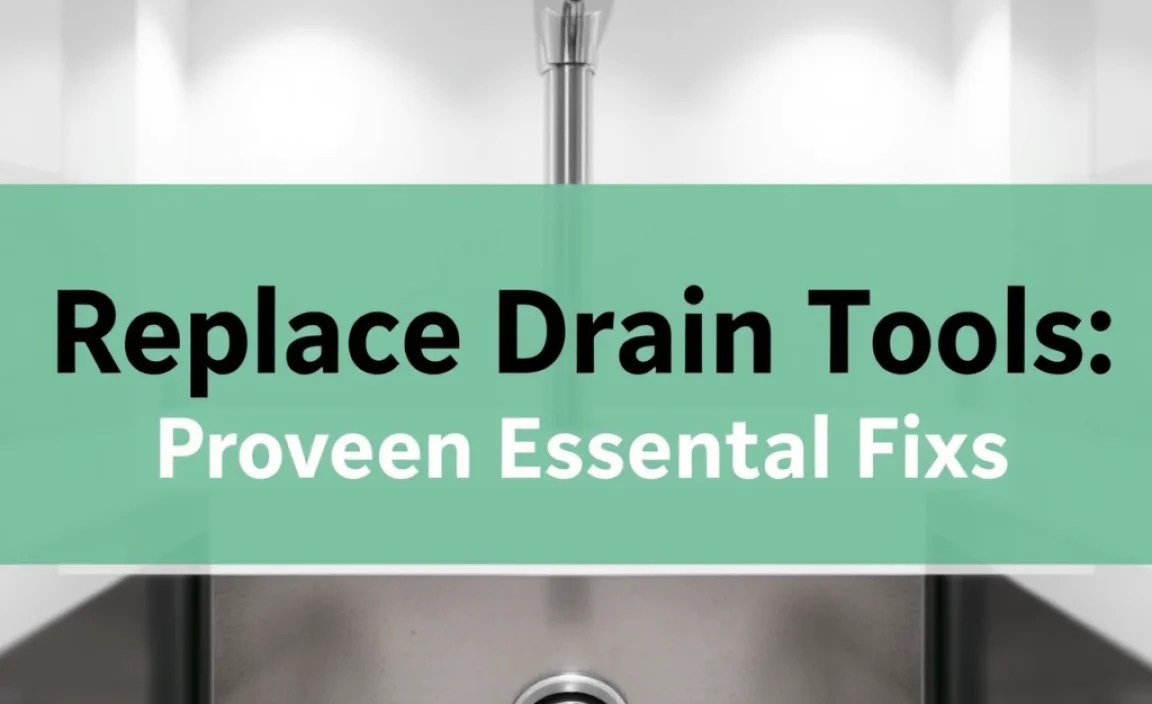 Replace Drain Tools: Proven Essential Fixes