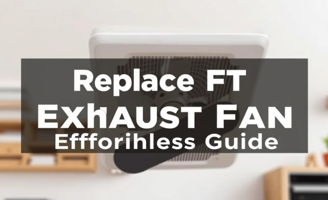 Replace Exhaust Fan Easy: Effortless Guide