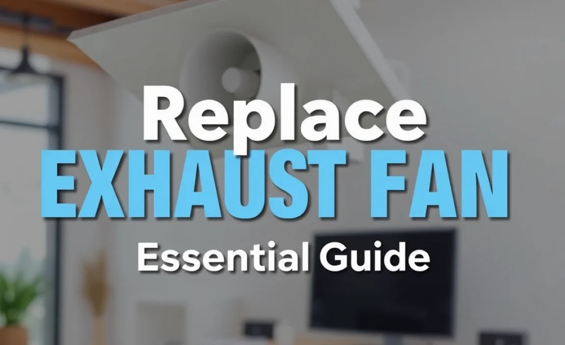 Replace Exhaust Fan Fast: Essential Guide