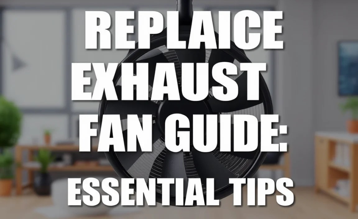 Replace Exhaust Fan Guide: Essential Tips