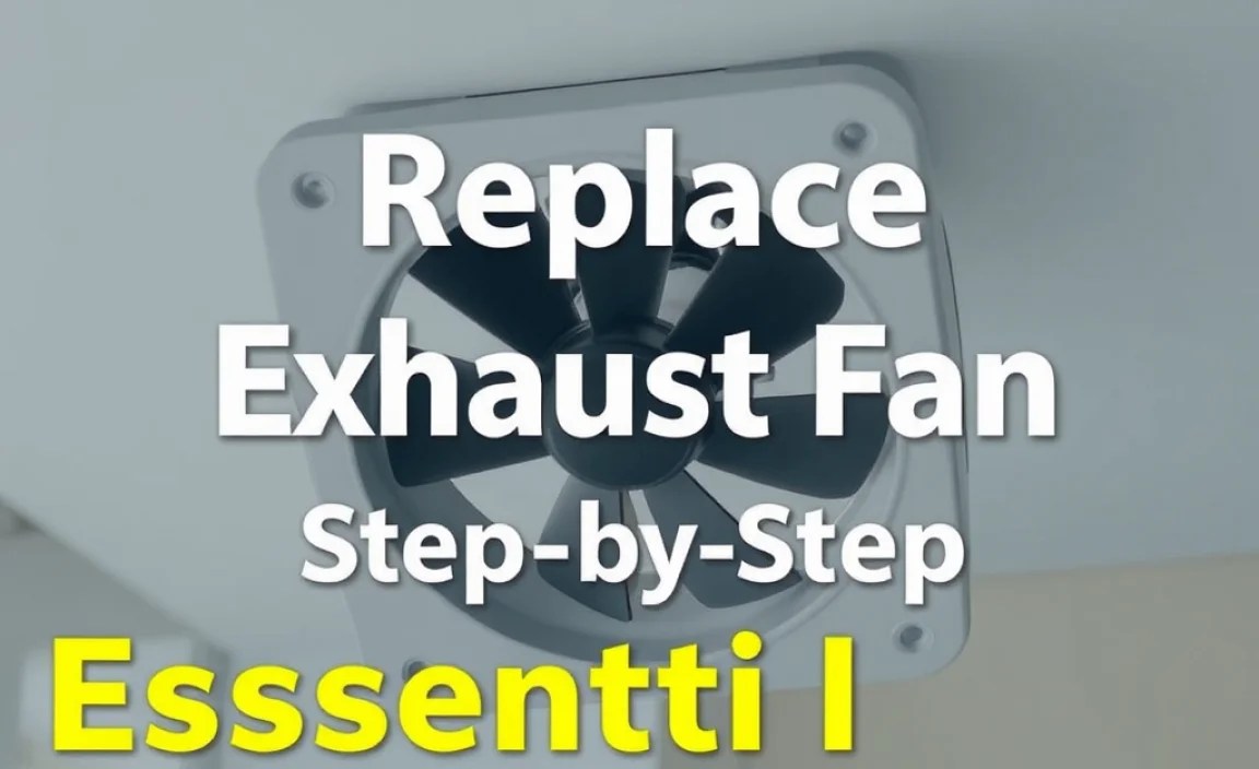 Replace Exhaust Fan Step-by-Step: Essential Guide