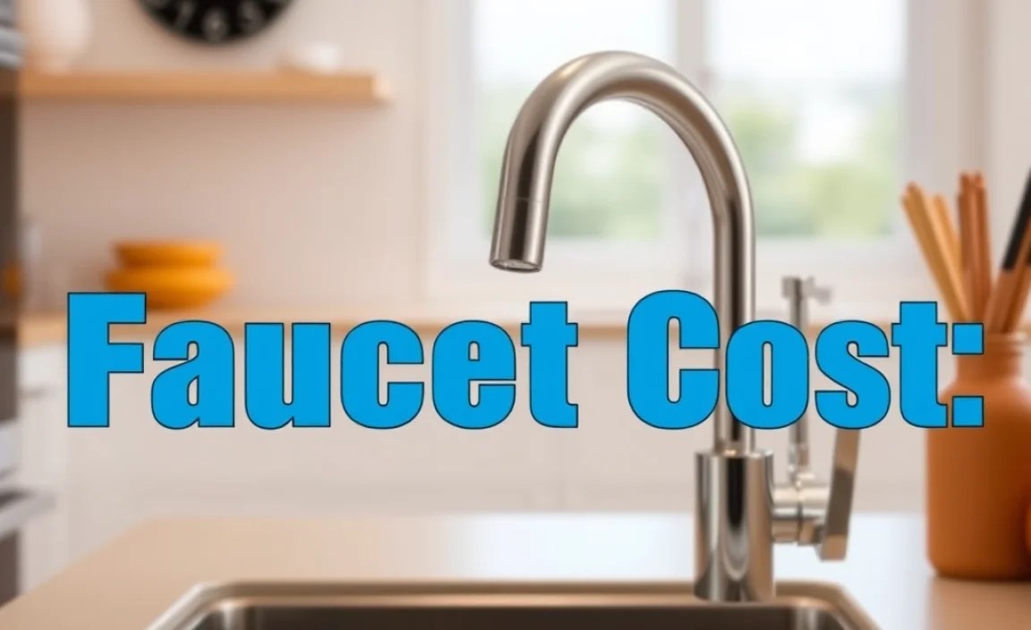 Replace Faucet Cost: Essential & Affordable