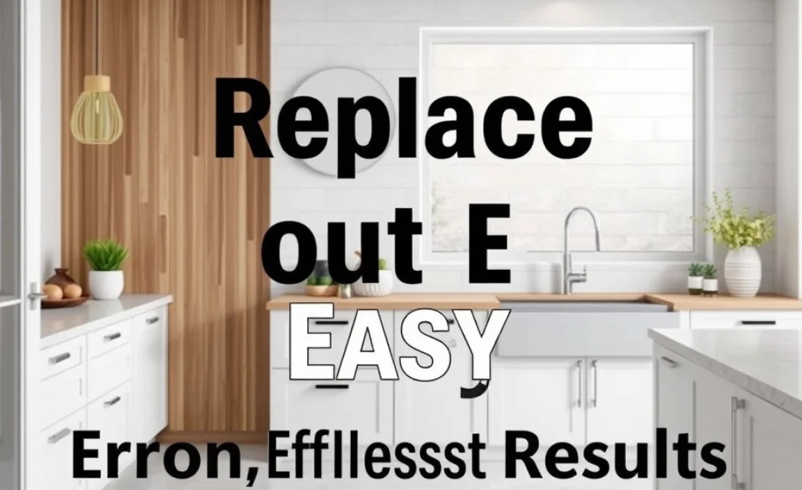 Replace Grout Easy: Proven, Effortless Results