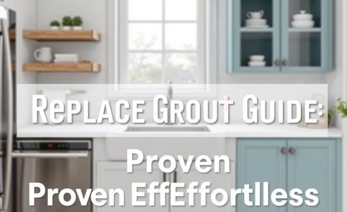 Replace Grout Guide: Proven Effortless Results
