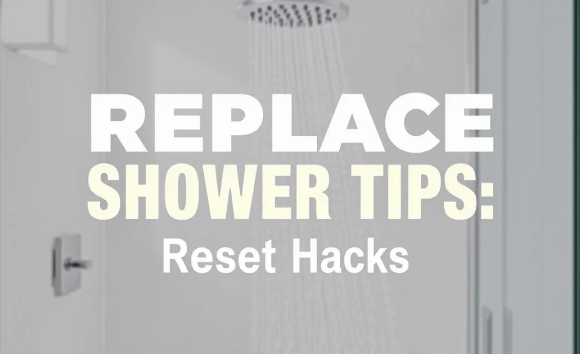 Replace Shower Tips: Proven Best Hacks