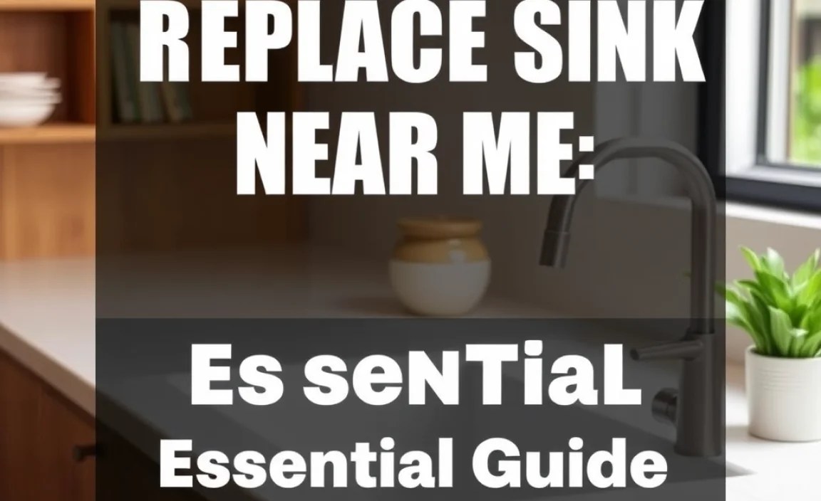 Replace Sink Near Me: Essential Guide