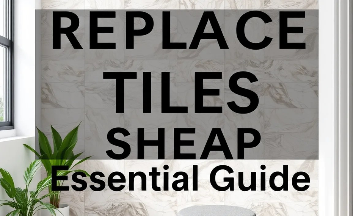 Replace Tiles Cheap: Essential Guide