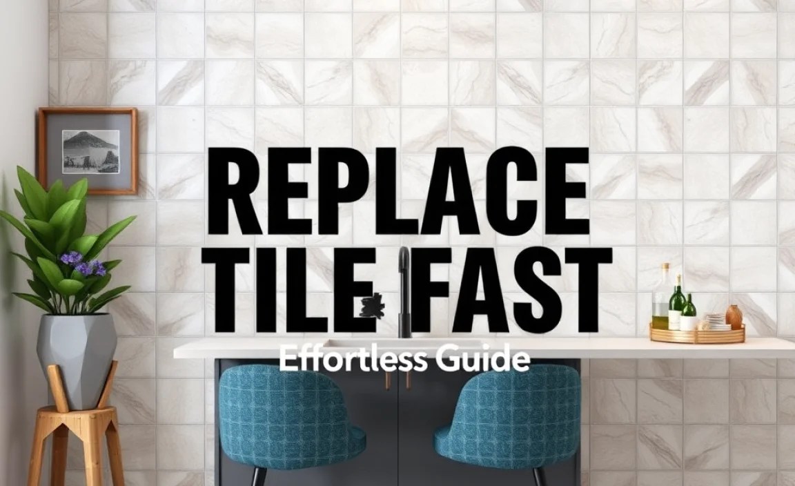 Replace Tiles Fast: Effortless Guide