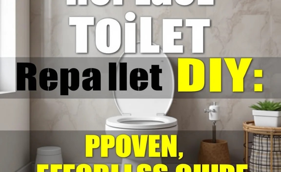 Replace Toilet DIY: Proven, Effortless Guide