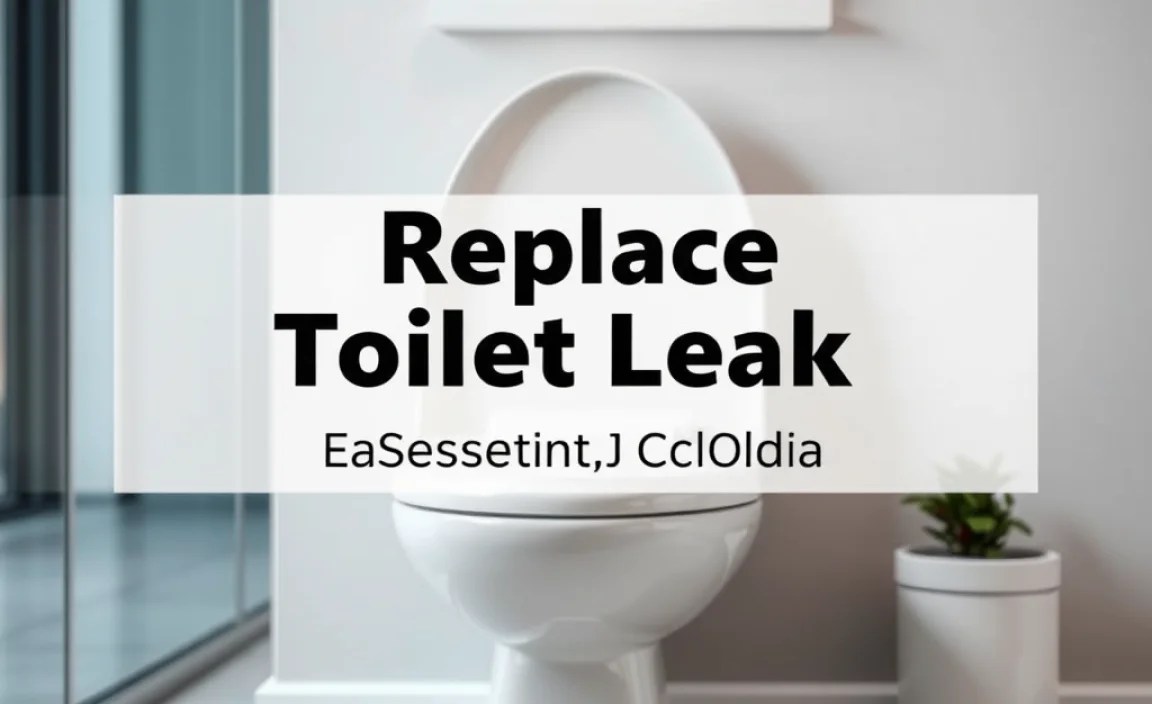 Replace Toilet Leak: Essential Fix, Effortless Guide
