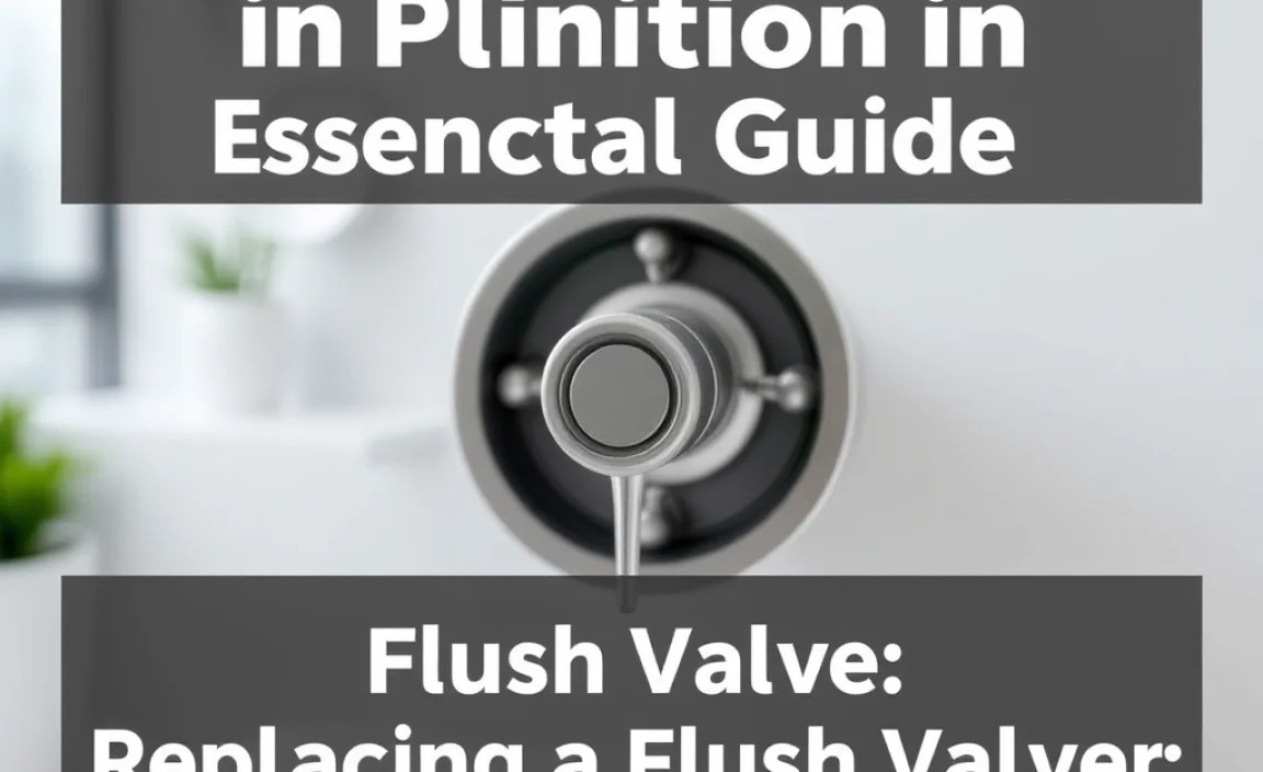 Replacing a Flapper Flush Valve: A Step-by-Step Guide