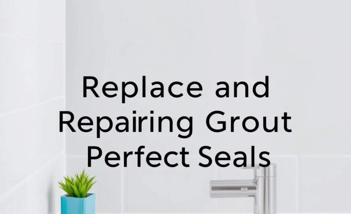 Replacing and Repairing Grout
