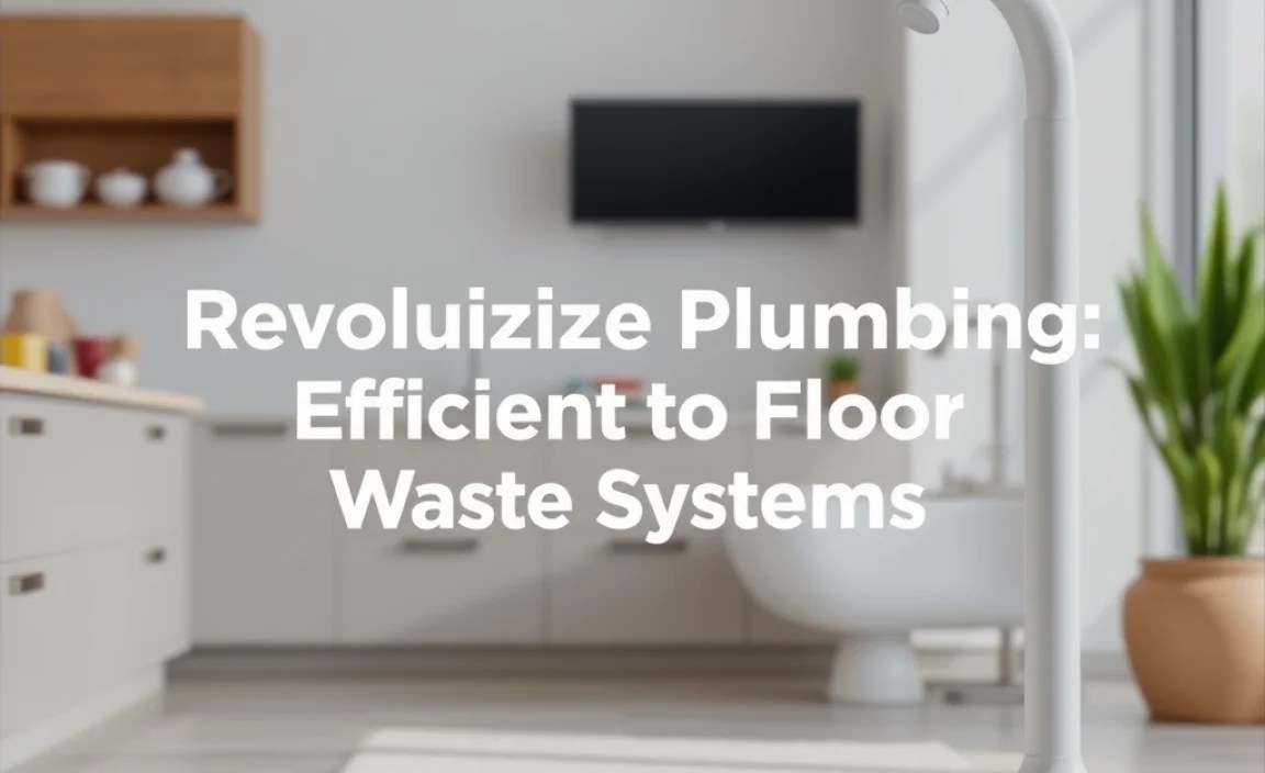 Revolutionize Plumbing: Efficient Floor Waste Systems