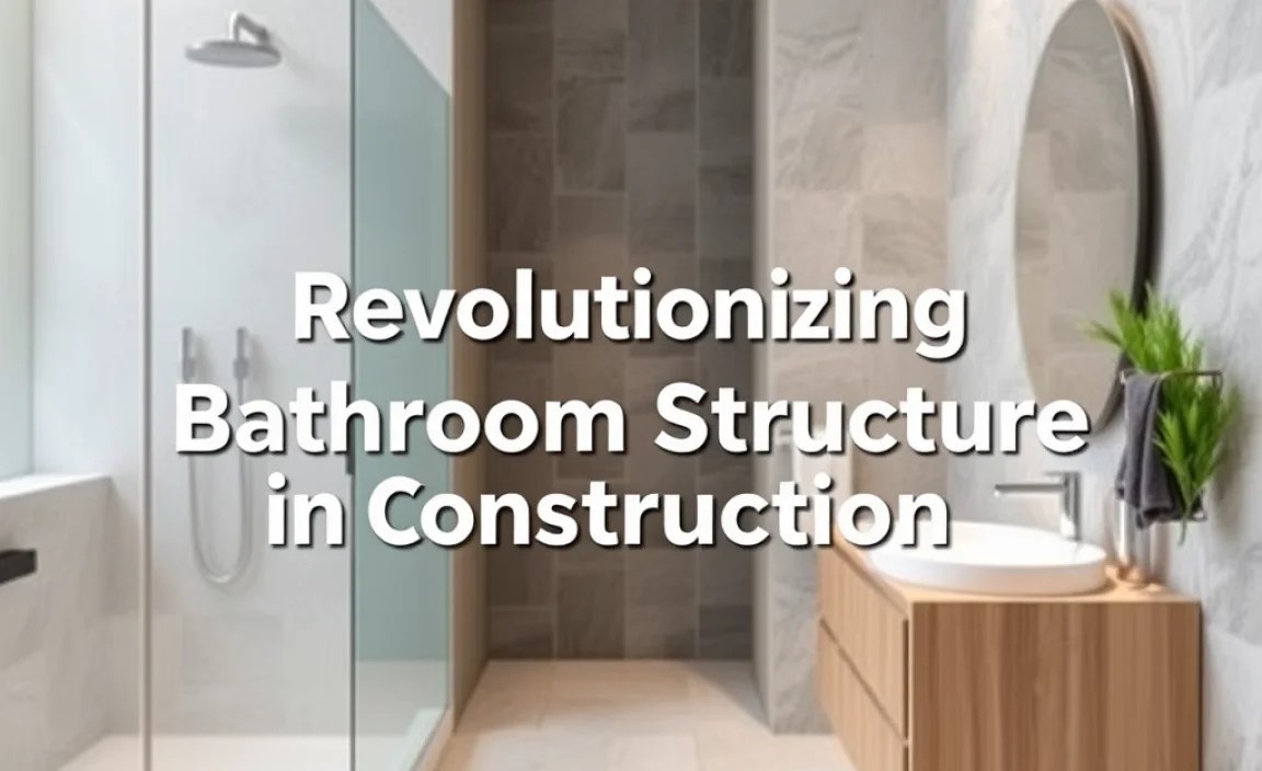 Revolutionizing Bathroom Structure in Construction