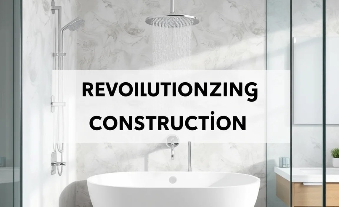 Revolutionizing Construction: Innovative Shower Uses