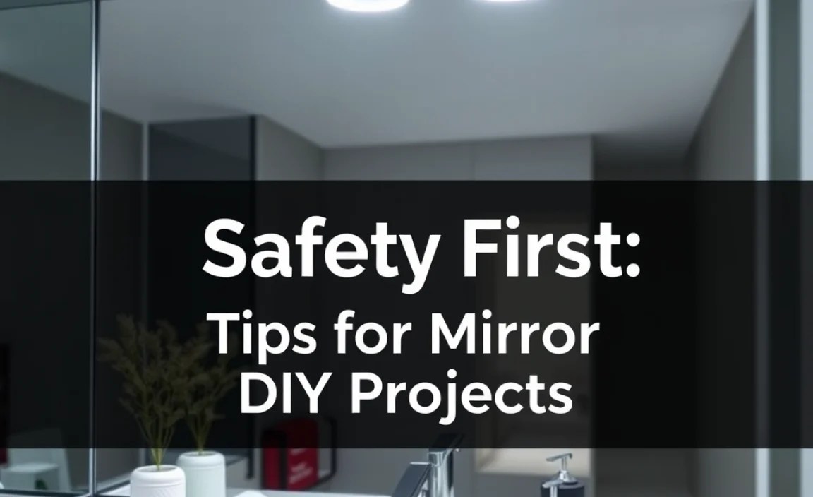 Safety First: Tips for Mirror DIY Projects