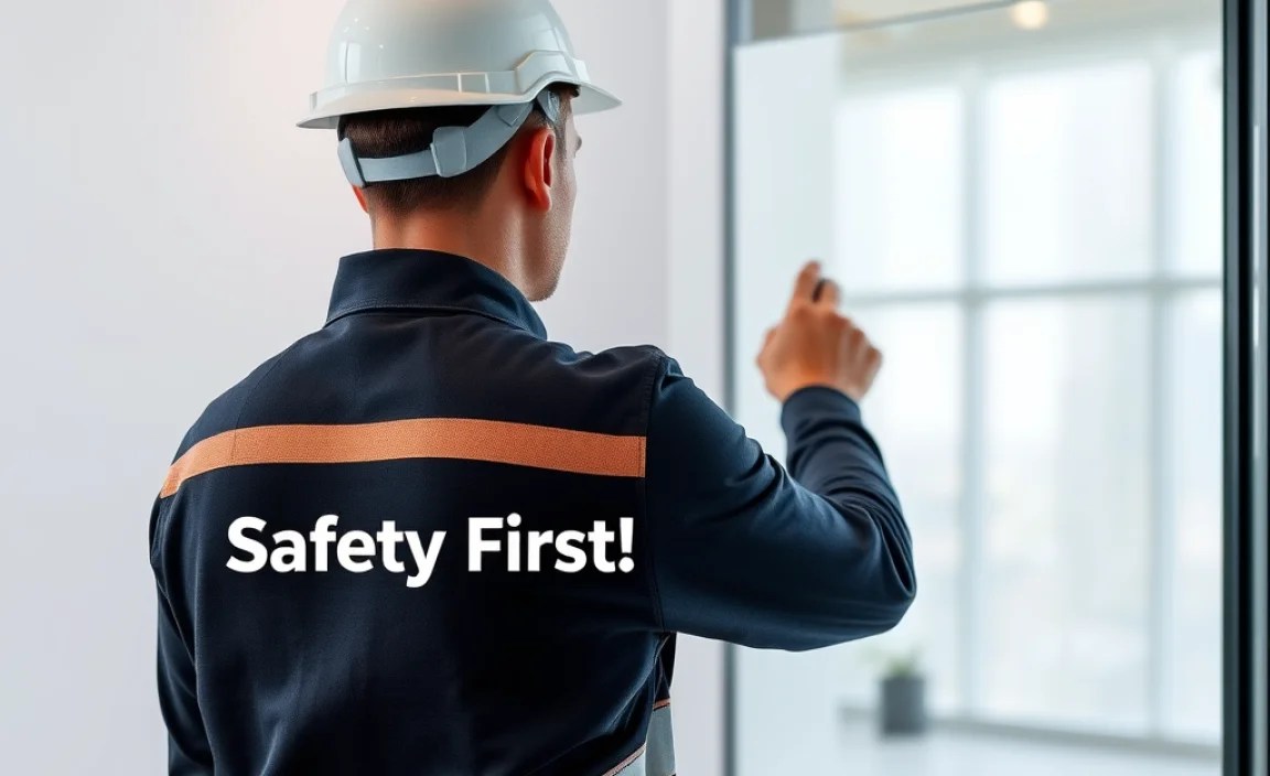 Safety First!
