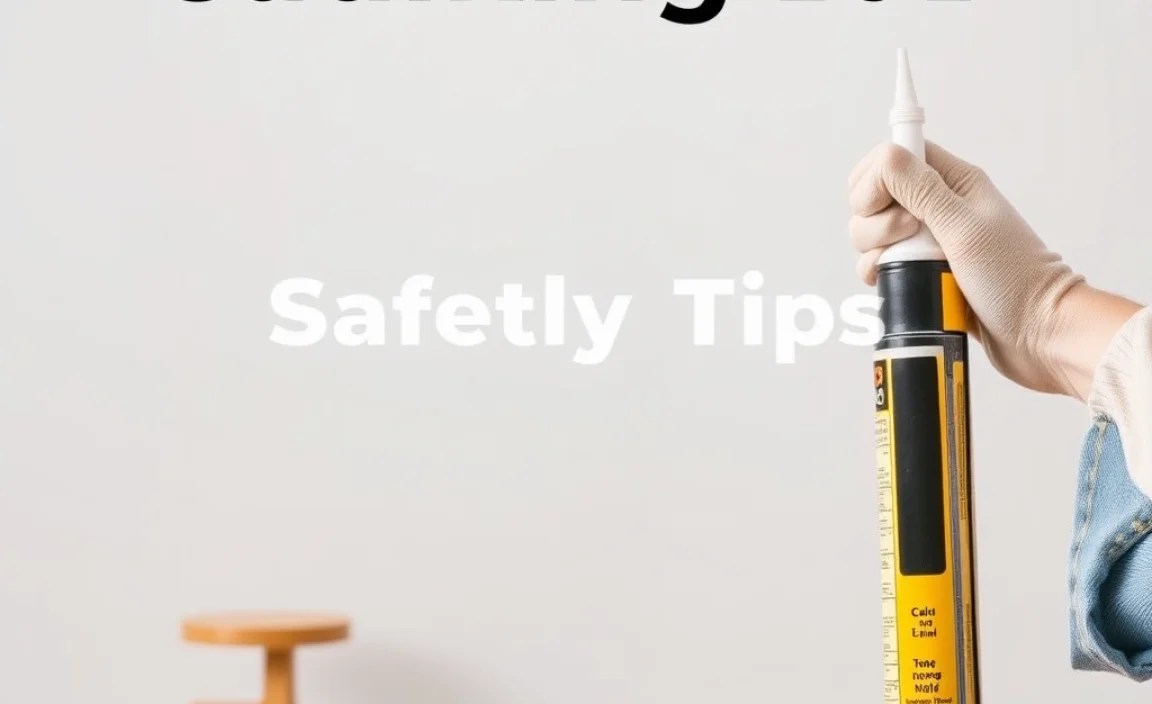 Safety Tips for Caulking