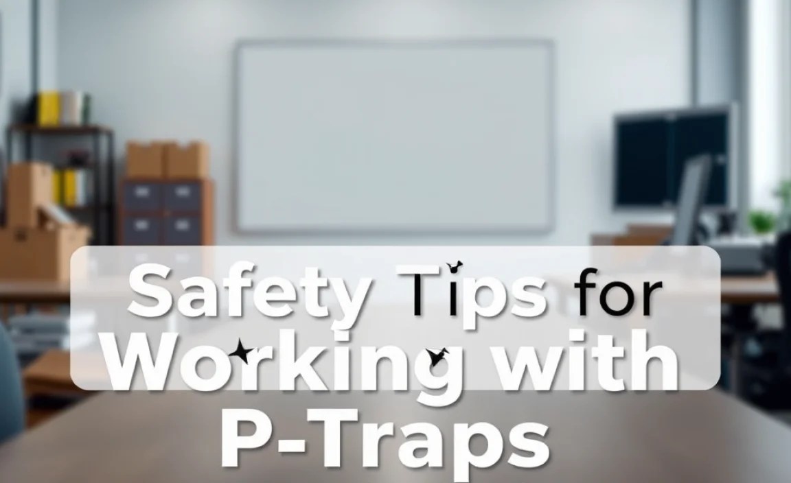 Safety Tips for Working with P-Traps
