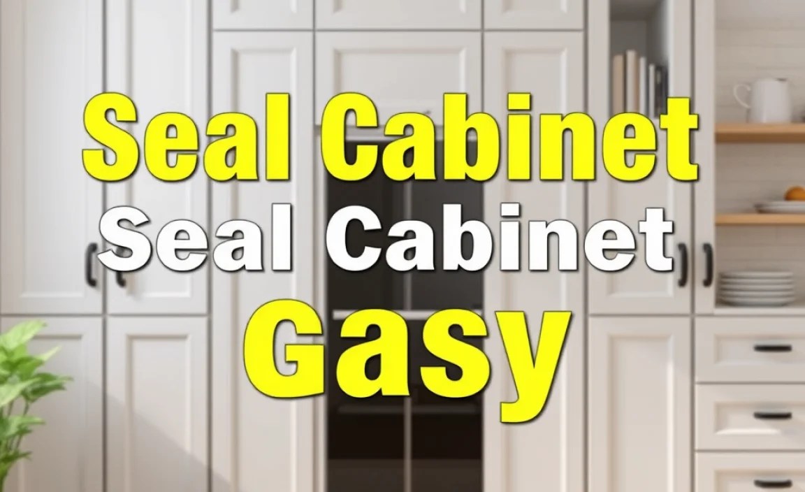Seal Cabinet Easy: Essential Guide