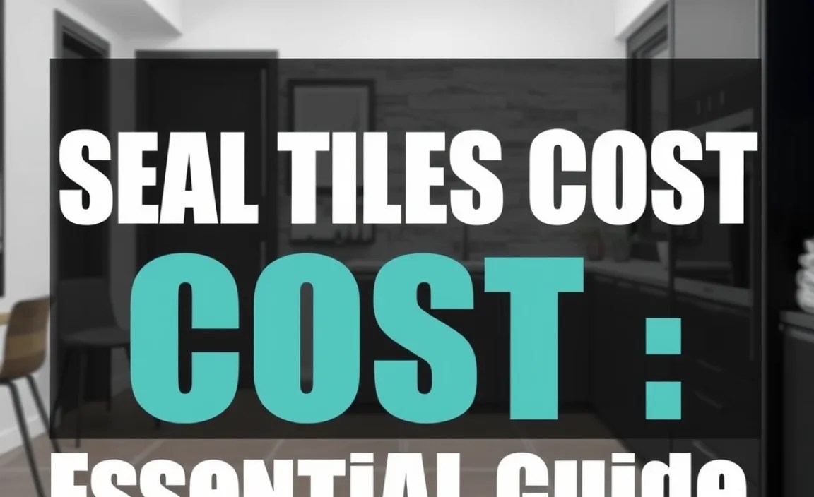 Seal Tiles Cost: Essential Guide