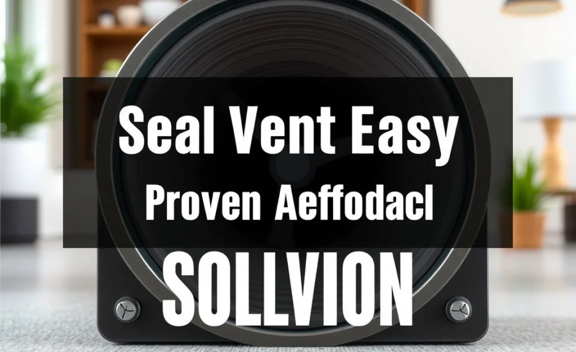 Seal Vent Easy: Proven Affordable Solution