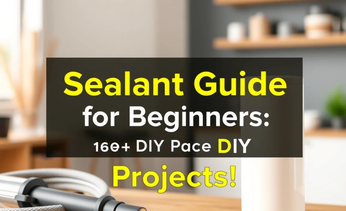 Sealant Guide for Beginners: Master DIY Projects!
