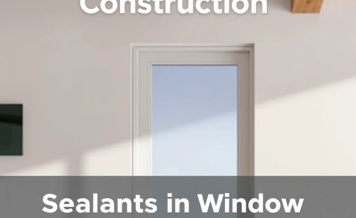 Sealants in Window and Door Installation