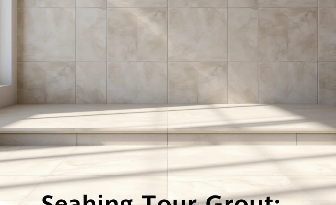 Sealing Your Grout: A Shield Against Stains