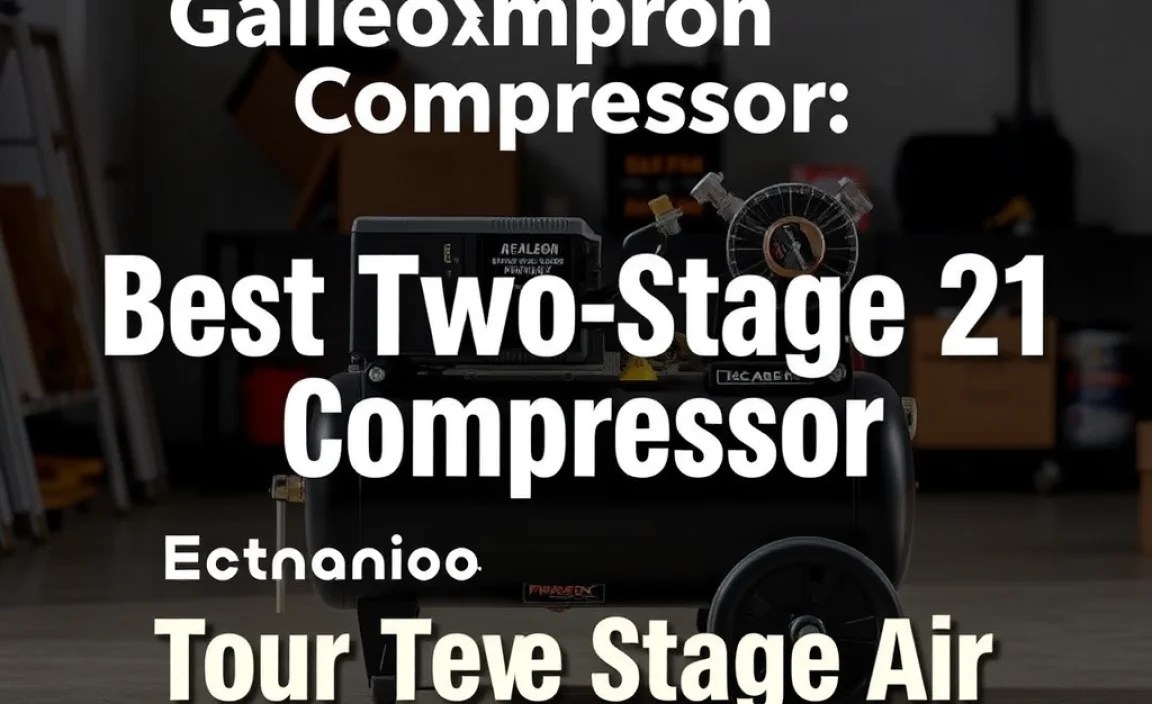Setting Up Your New Two-Stage Air Compressor