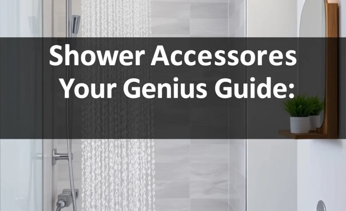 Shower Accessories: Enhancing Your Experience