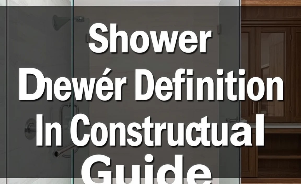 Shower Definition In Construction: Essential Guide