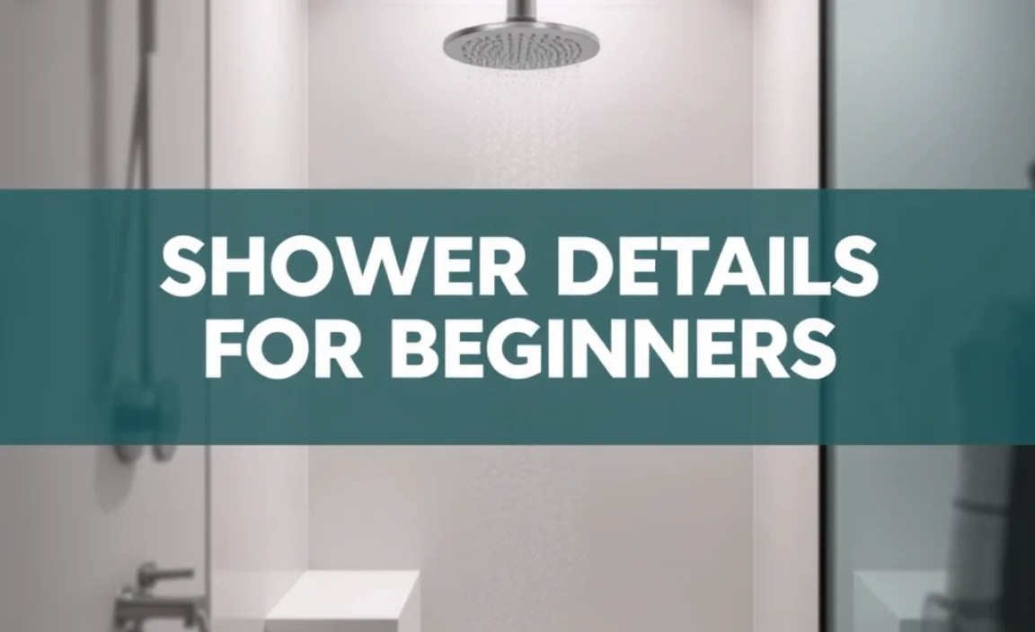 Shower Details For Beginners: Essential Guide