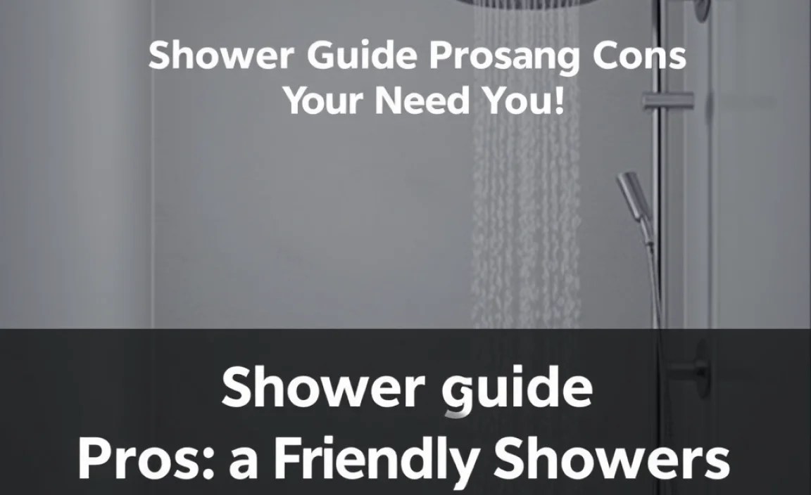 Shower Guide Pros and Cons: Eco-Friendly Showers
